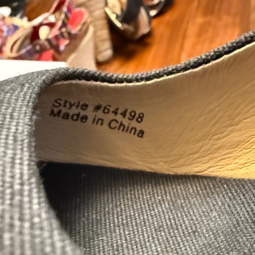 J. Crew Black and Tan Wedge Espadrilles - Picture 5 of 5